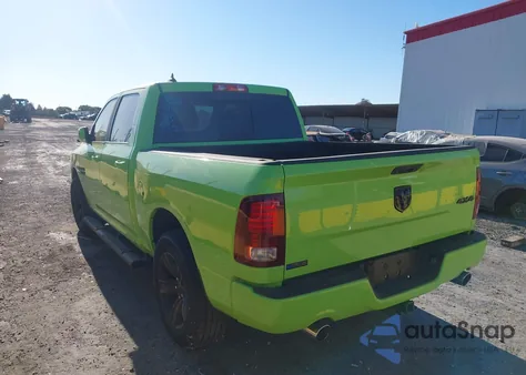 2017 Ram 1500 Sport 4X4 5'7 Box from USA, damaged, VIN 1C6RR7MT2HS827533